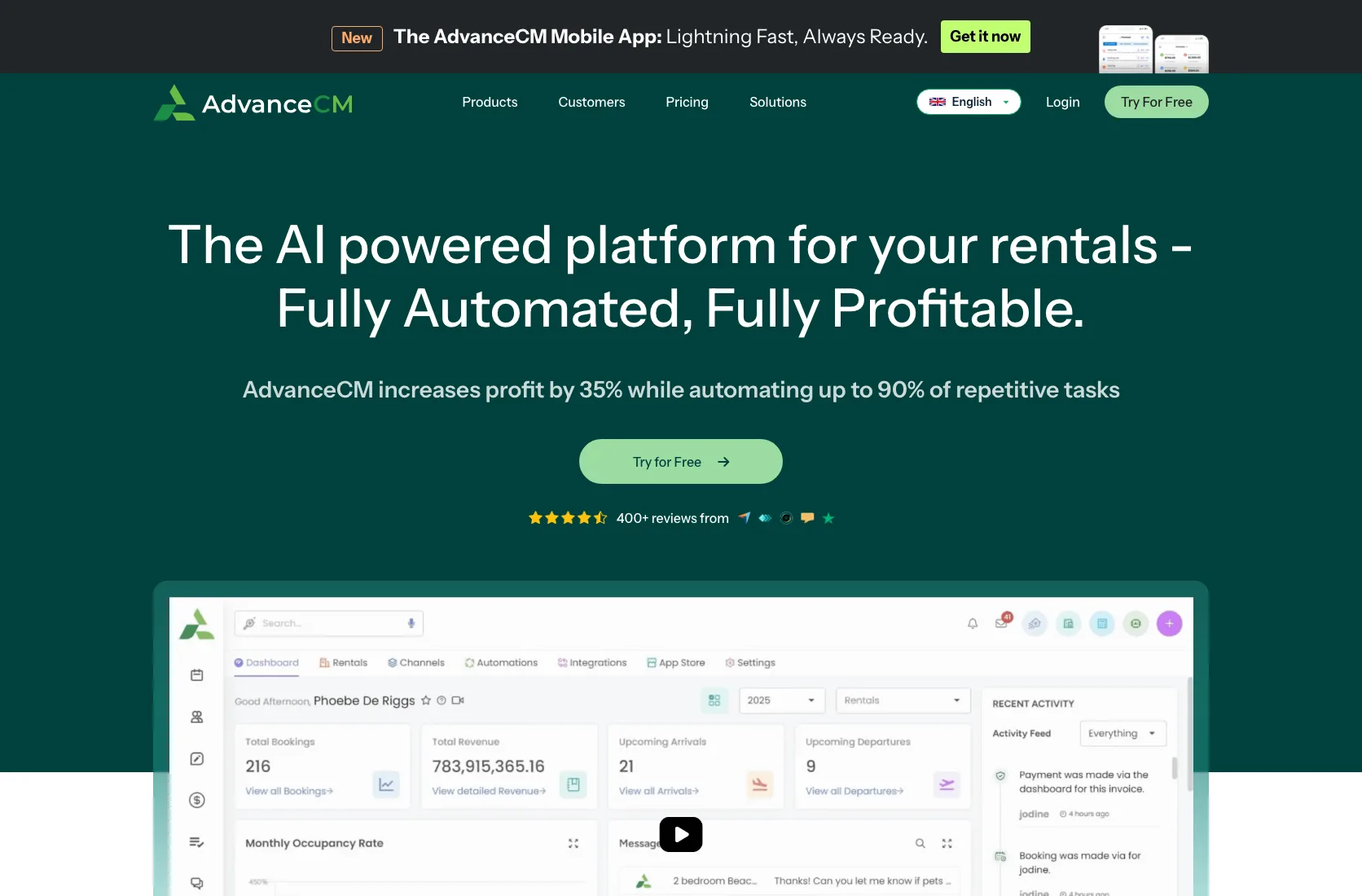 AdvanceCM — SaaS growth marketing case study